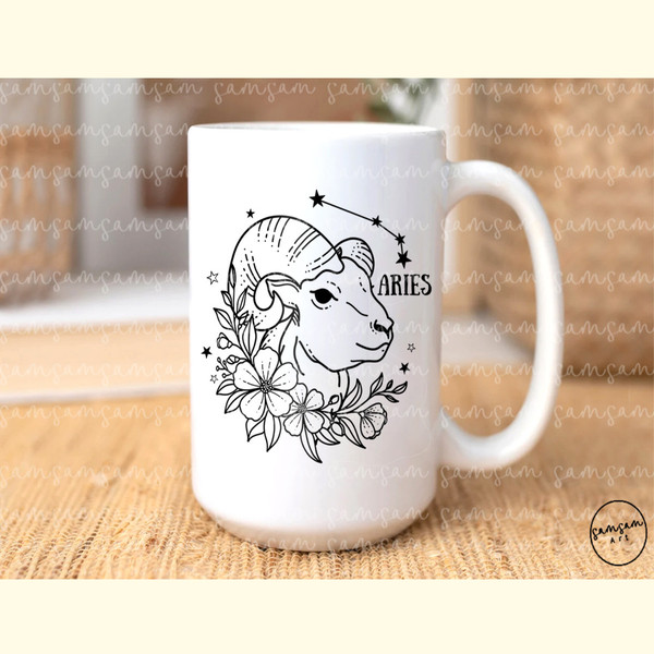 Aries Floral Zodiac Sign Sublimation_ 0.jpg