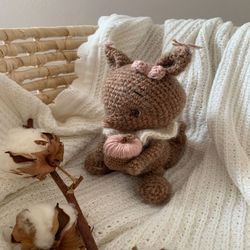 Crochet Pattern Squirrel Maple - Baby Squirrel Amigurumi Instructions in English and German PDF