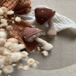 Mushroom Ida Crochet Pattern - German and English PDF File