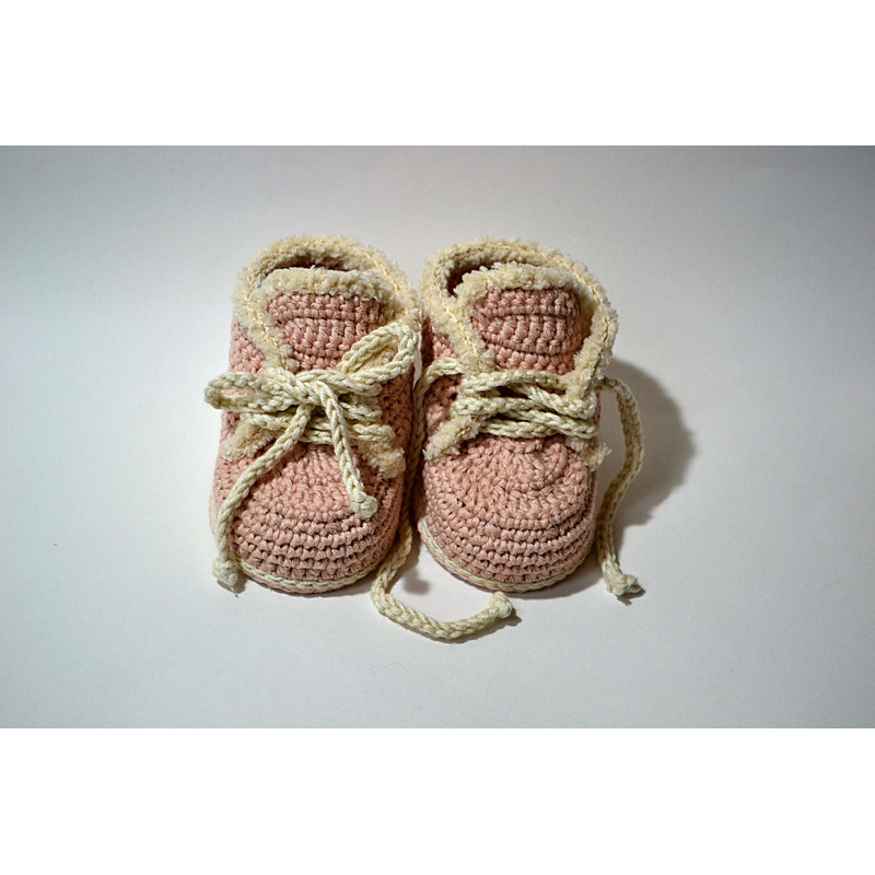 Baby Booties Crochet Pattern For 1  3 Month 1