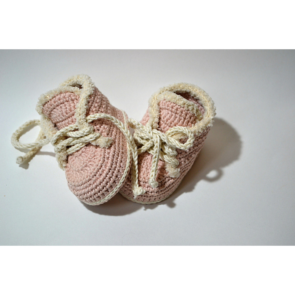Baby Booties Crochet Pattern For 1  3 Month 6