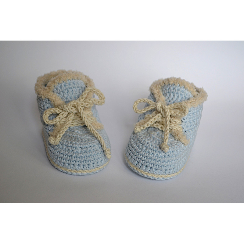 Baby Booties Crochet Pattern For 1  3 Month 8