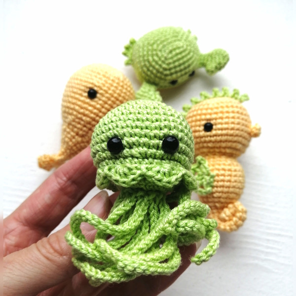 Crochet toy Jellyfish