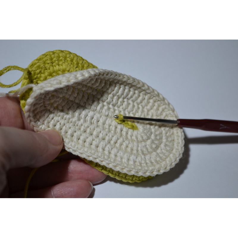 Baby High Tops Crochet Pattern For 1  3 Month 7