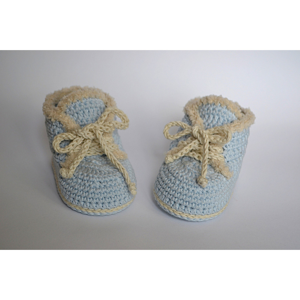 Baby High Tops Crochet Pattern For 1  3 Month 4