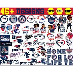 45 New England Patriots Svg,Nfl Logo Svg, Patriots Svg, Patriots Logo,