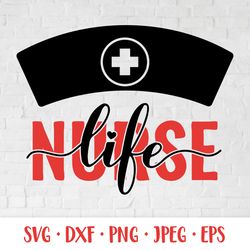 nurse life svg. nurses quote. gift for nurse