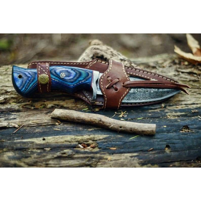 Two Bob Cat CarbonSteel Knife