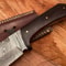 Steel Hunting Knife with Sheath