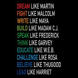 dream like martin svg african american svg cutting files