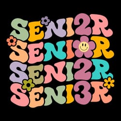 retro graduation svg png groovy floral senior svg cutting files