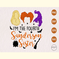 i'm the 4th sanderson sister sublimation