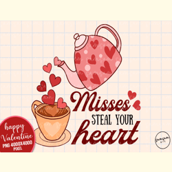 Misses Steal Your Heart Valentine PNG