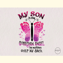 My Son is My Guardian Angel Sublimation