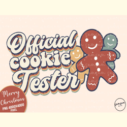 Official Cookie Tester Sublimation