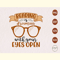 Reading is Dreaming W Your Eyes Open SVG.jpg