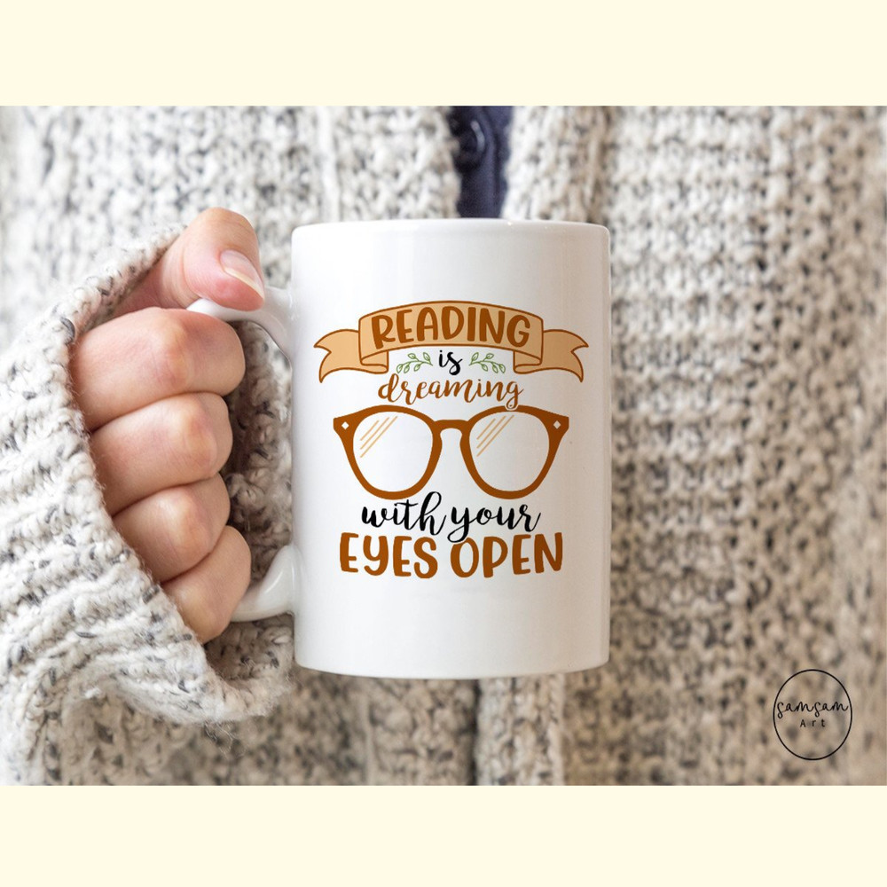 Reading is Dreaming W Your Eyes Open SVG_ 0.jpg