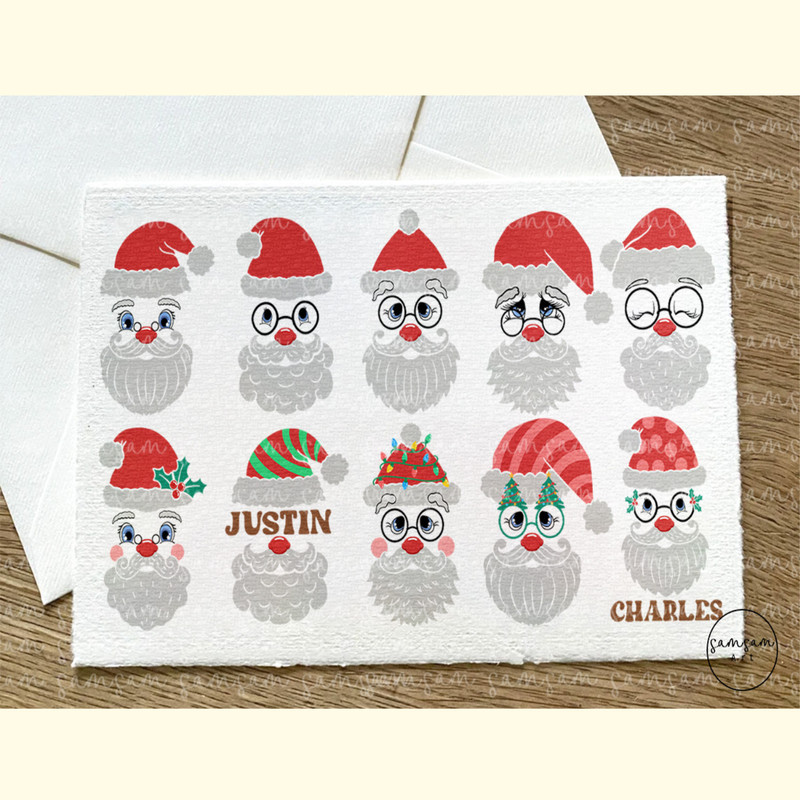 Santa Claus Face Bundle Sublimation_ 0.jpg
