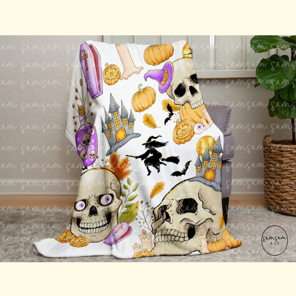 Skull Halloween Clipart Bundle_ 1.jpg