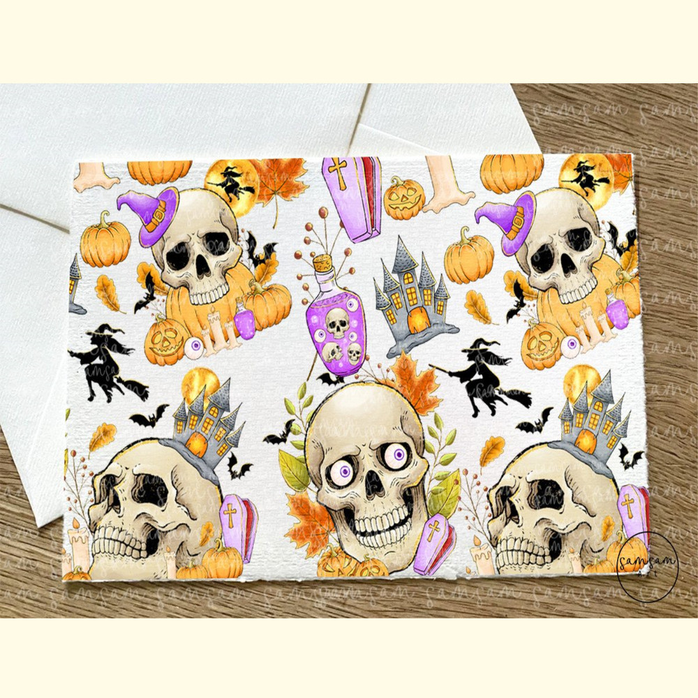 Skull Halloween Clipart Bundle_ 3.jpg