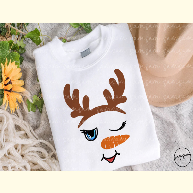 Snowmanface Reindeer Antlers Sublimation_ 2.jpg