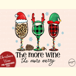 The More Wine the More Merry Sublimation