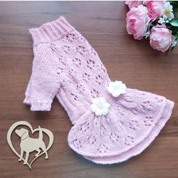 Dog dress for a small dog. Dog clothing. Pet clothes. Cat clothes. Dog dresses.