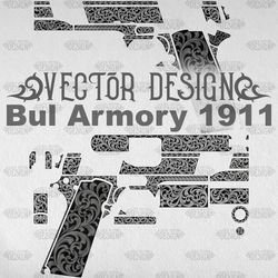 VECTOR DESIGN Bul Armory 1911 Scrollwork