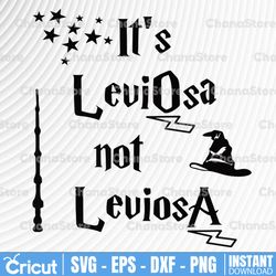 it's leviosa not leviosa svg muggle svg car window svg it's leviosa not leviosa svg  print
