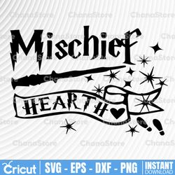 mischief hearth svg,harry potter svg, harry potter theme, harry potter print, potter birthday, harry potter png