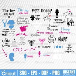 harry potter svg, png, dxf, harry potter svg, png, dxf, harry potter digital,harry potter bundle svg,png,dxf