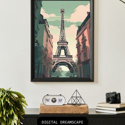 eiffel tower: magnifique paris poster - trending wall decorations