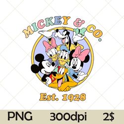 mickey & co est. 1928 png, family vacation png, family trip png, vacay mode png, magic kingdom png, mickey png, mousepng