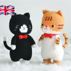 MY CHUBBY CAT doll amigurumi crochet pattern English PDF
