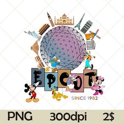 world tour png, best day ever, family trip 2023 png, mouse and friend png, family vacation png, vacay mode png, magical