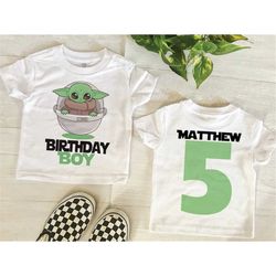 baby yoda birthday shirt, yoda shirt, star wars birthday shirt, star wars shirt, yoda birthday, baby yoda star wars, bab