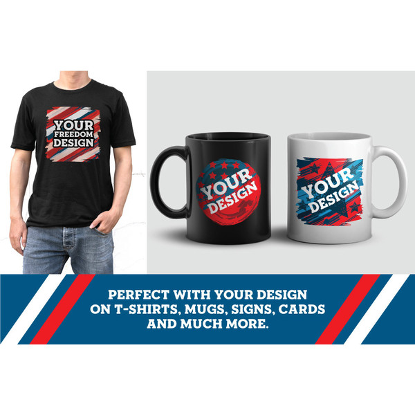 4th of July Background Sublimation - Inspire Uplift