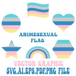 13 lgbt flags figures star circle rainbow heart ai.eps.pdf.png.svg.files download digital sublimation files