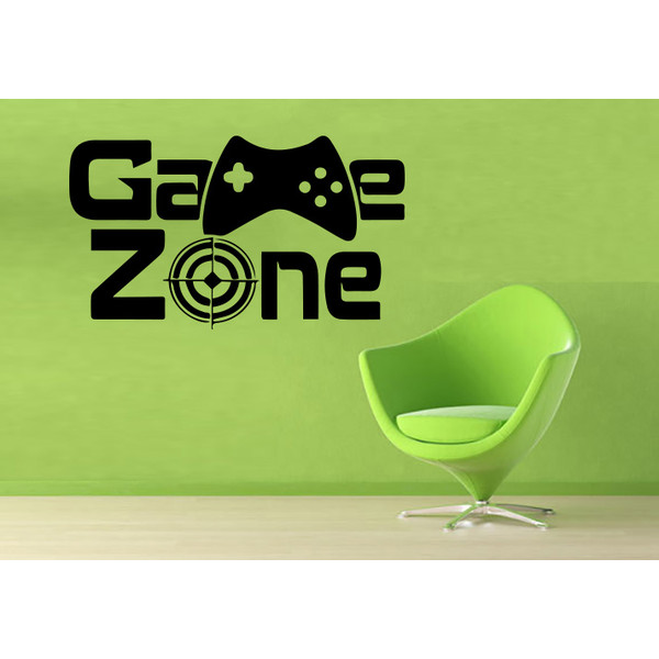 Game-Zone-Sticker-Video-Game-Computer-Game-Play