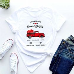 valentines heart truck shirt, valentines day shirt for women, heart love shirt, cute valentine shirt, cute valentine tee