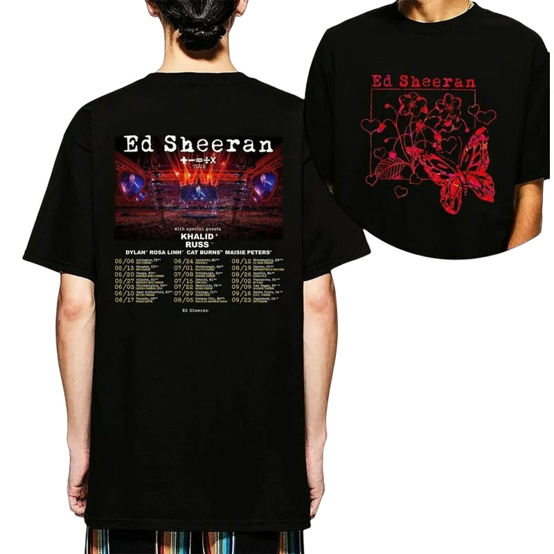 Ed Sheeran Mathmatics Tour 2023 Shirt, Ed Sheeran Mathmatics Shirt, Ed Sheeran Tour Shirt, Ed Sheeran Shirt For fans