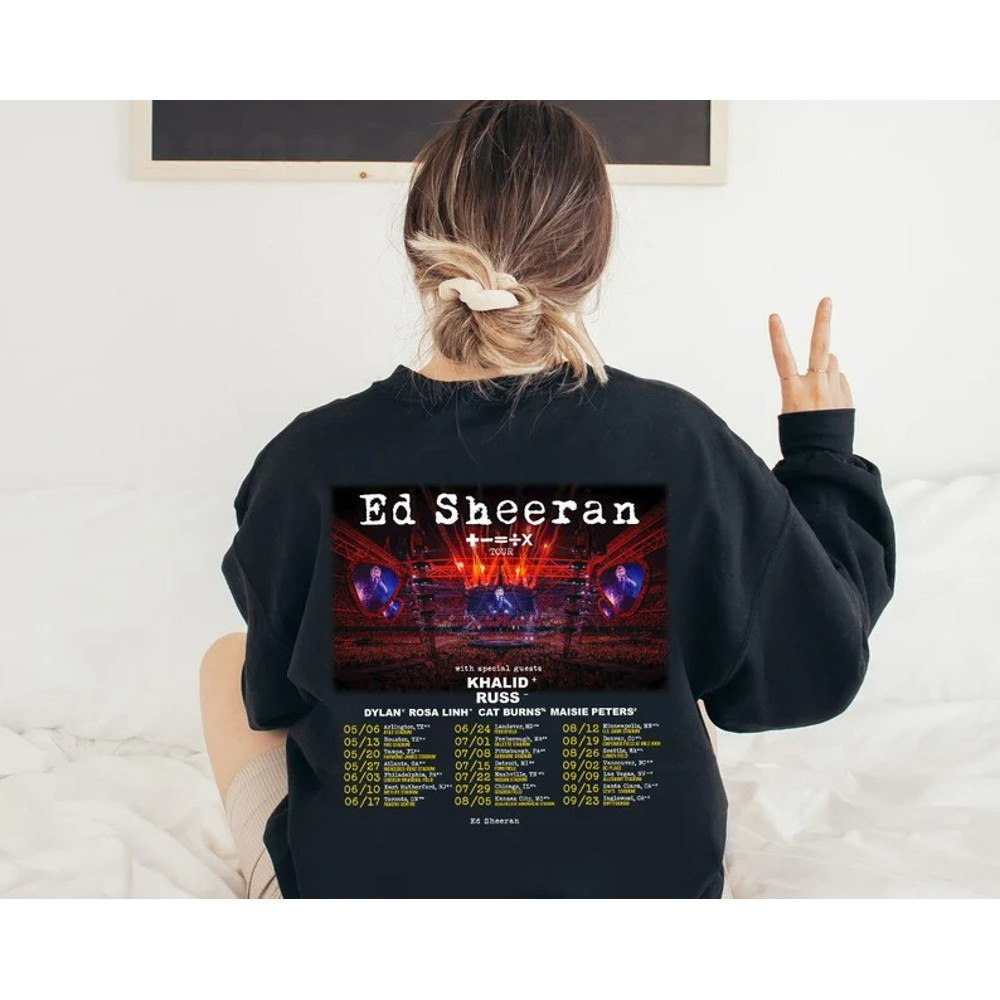 Ed Sheeran Mathmatics Tour 2023 Shirt, Ed Sheeran Mathmatics Shirt, Ed Sheeran Tour Shirt, Ed Sheeran Shirt For fans