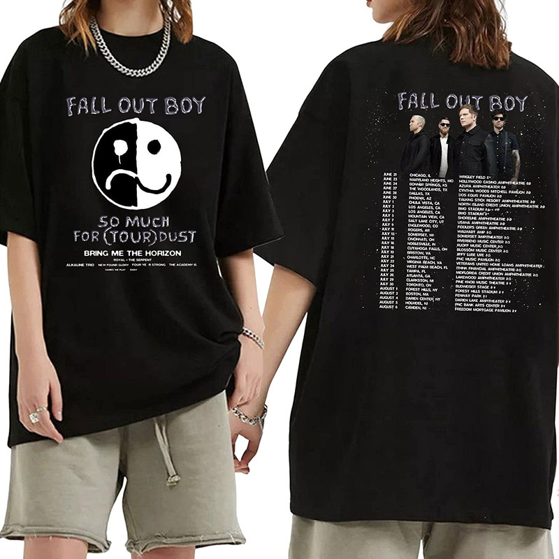 Fall Out Boy Tour 2023 T Shirt, FallOutBoy Bring Me The Horizon tour 2023 Shirt, Fall Out Boy Shirt
