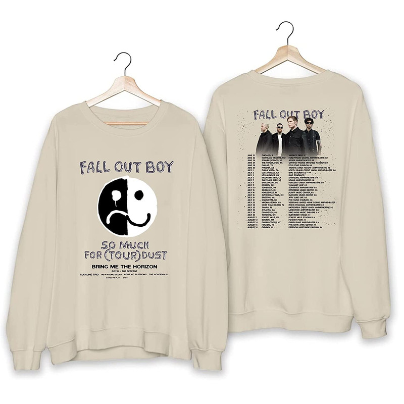 Fall Out Boy Tour 2023 T Shirt, FallOutBoy Bring Me The Horizon tour 2023 Shirt, Fall Out Boy Shirt