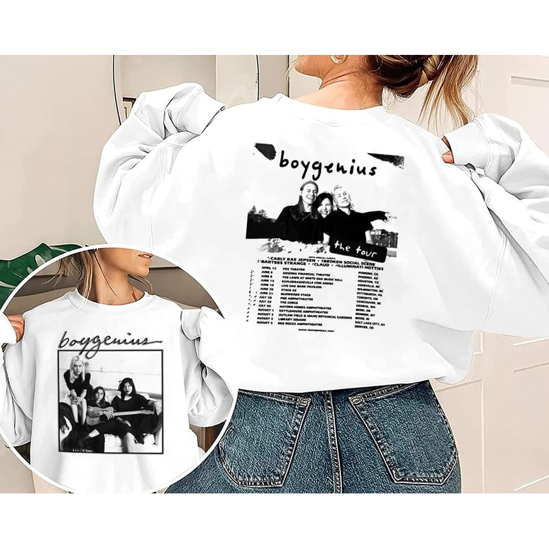 Boygenius Tour 2023 Shirt, Boygenius World Tour 2023 Sweater, Boygenius Concert 2023 T Shirt, Boygenius Shirt for fans