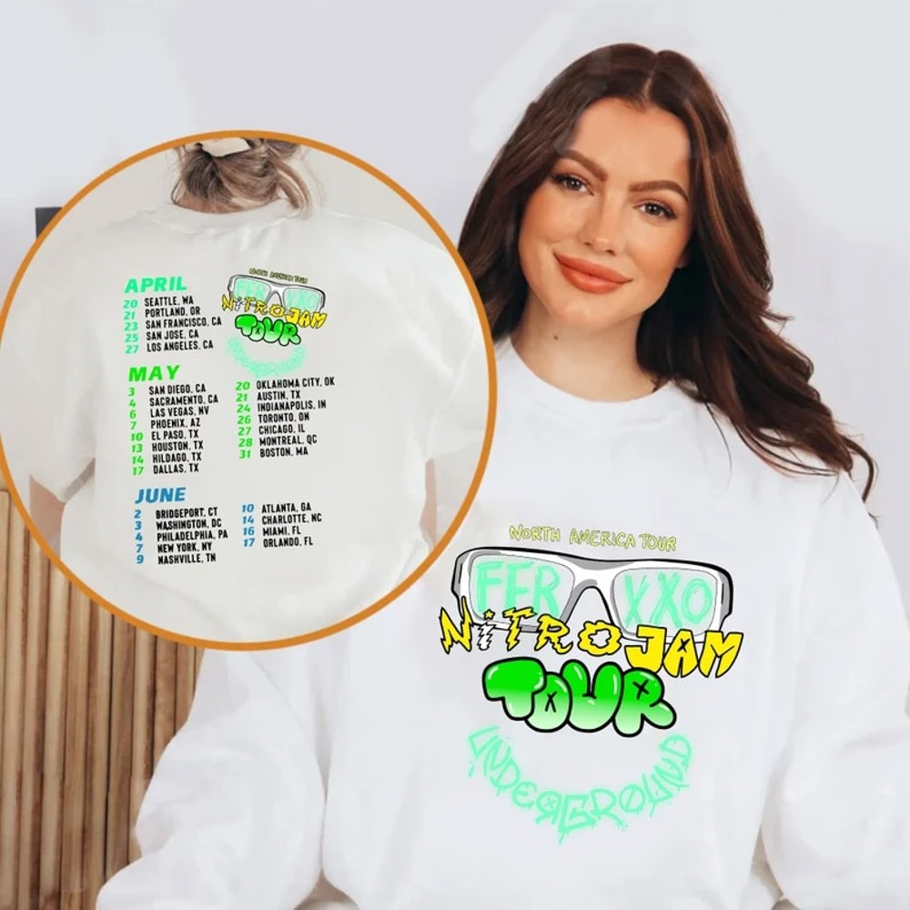 2 Sides Feid Shirt, Feid Feliz Cumpleanos Ferxxo Tour 2023 T Shirt, Feid Concert 2023 Shirt, Feliz Ferxxo Tour 2023