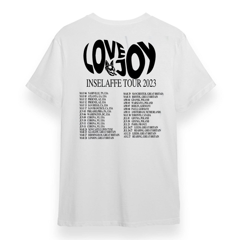 Lovejoy Tour 2023 Shirt, Lovejoy Band Inselafee Tour 2023 Shirt, Lovejoy Shirt,  Lovejoy Rock Music Tour 2023