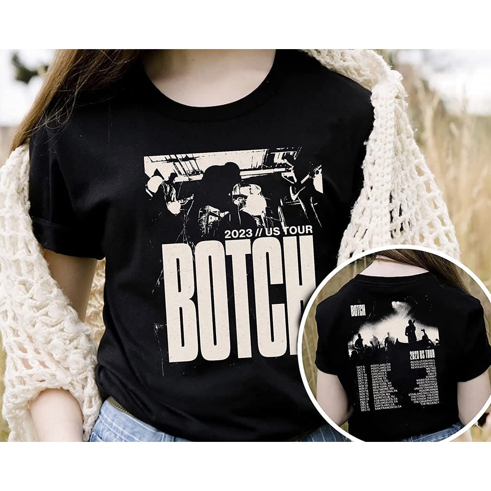 Botch Band Shirt 2023 US Tour Dates Shirts, Botch Band Tour 2023 T-shirt, US Tour 2023 Shirt