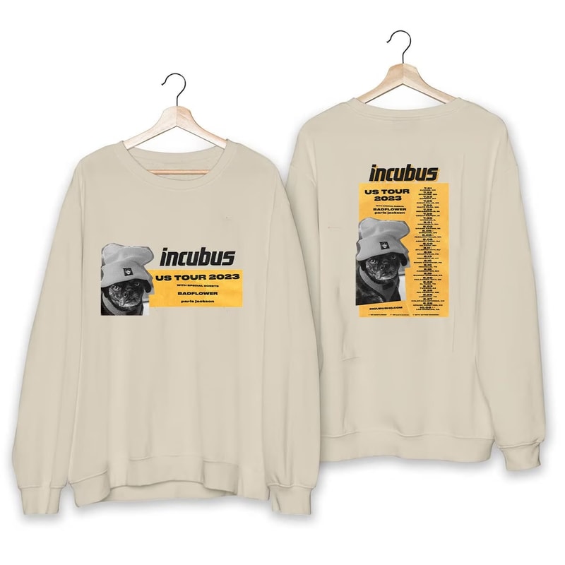 Incubus Band US Summer Tour 2023 Shirt 3.jpg