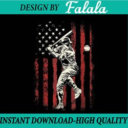 american flag baseball team gift for men boys png, flag baseball player png, mothers day png, digital download